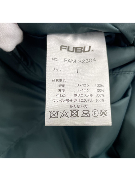 ダウンジャケット FUBU リバーシブル ダウンジャケット (L)[値下]