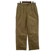 RAKINES Metis twill 1tuck pants 03S20HN014P ベージュ (2)