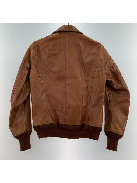 TMT フライトジャケット A-2フライトジャケット BRW