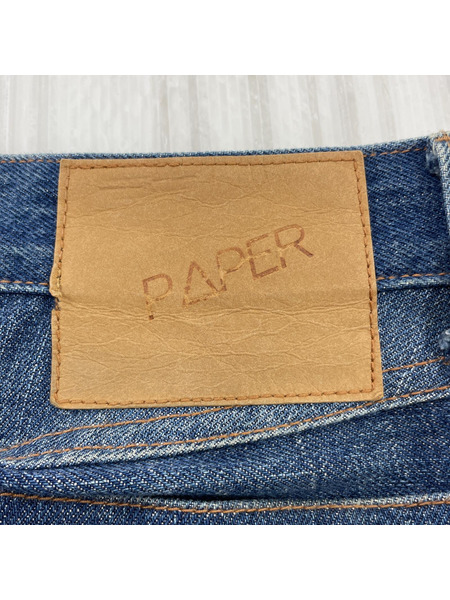 20471120 PAPER リサイクルプロジェクト 解体再構築 リメイクデニムパンツ