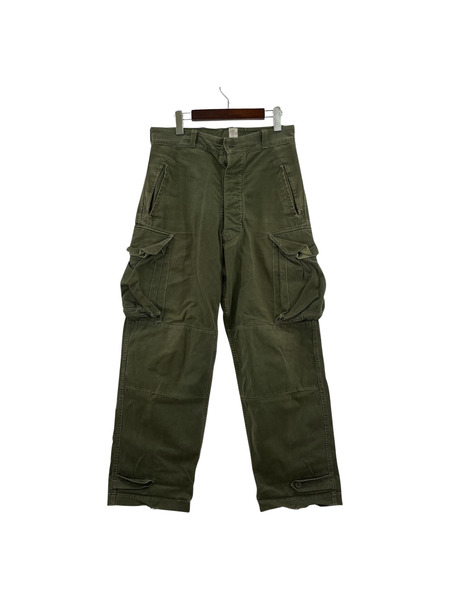 FRENCH ARMY フランス軍 M-47 前期 コットンツイル カーゴパンツ (31) オリーブ