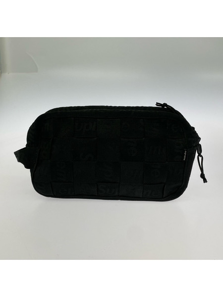 Supreme ソノ他バッグ WOVEN UTILITY BAG BLACK