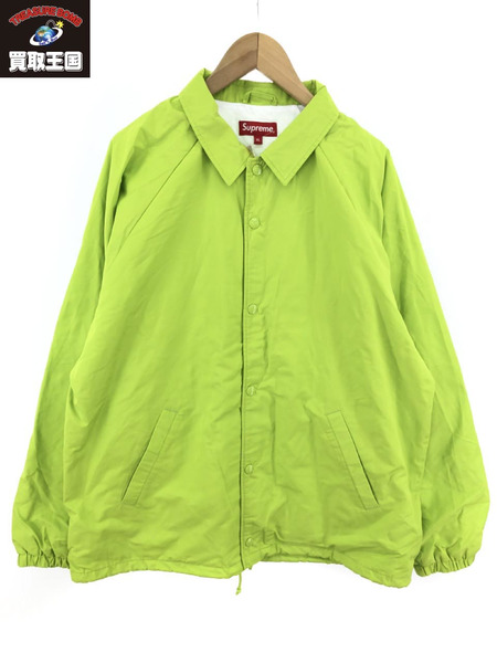 Supreme 20SS World Famous Coach Jacket コーチジャケット 黄緑 XL ...