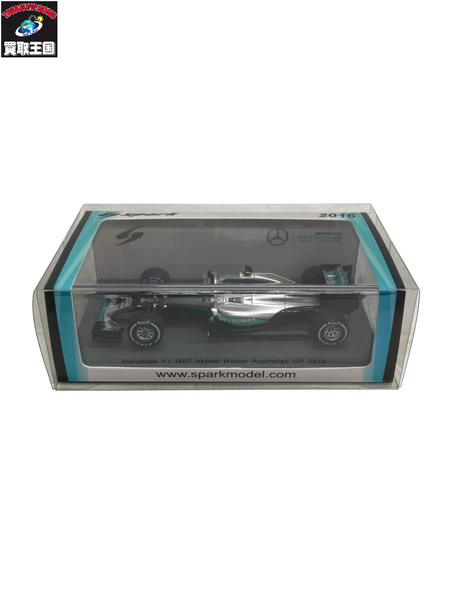 1/43 Spark メルセデス F1 W07 Hybrid Winner[値下]