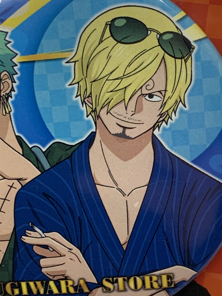 ワンピース 缶バッジ MATSURI サンジ&ゾロ 麦わらストア名古屋店限定 未開封 ONE PIECE ご当地缶バッジ ご当地限定 サンジ ロロノア・ゾロ 