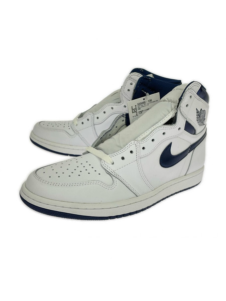 NIKE Air Jordan 1 Retro High "Metallic Navy" (2016) 29.0cm