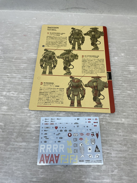 wave  1/20 S.A.F.S. type R ラクーン