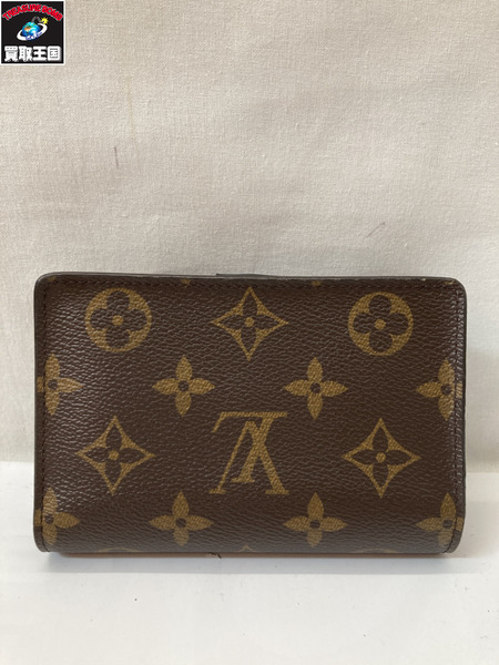 コンパクトウォレット ポルトフォイユ・ジュリエット モノグラム・リバース