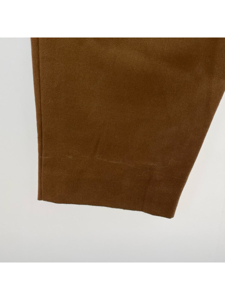 heliopole パンツ ウールサキソニーカーゴパンツ 茶(36)[値下]