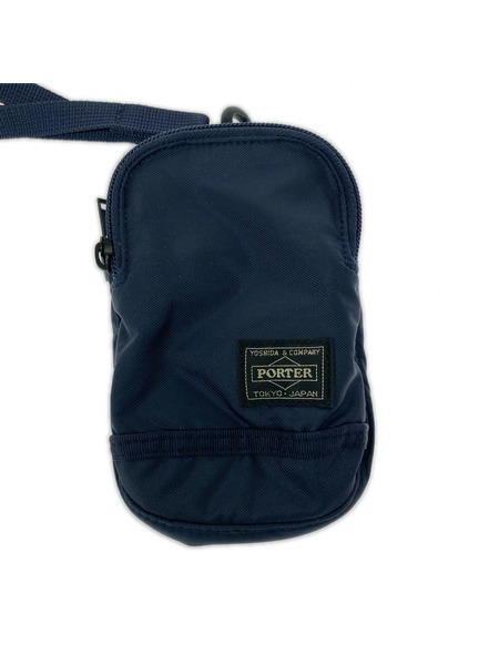 PORTER ショルダーバッグ FLASH SHOULDER POUCH/ネイビー