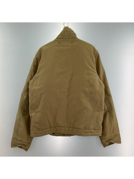 00s Abercrombie&Fitch N-1 ボア デッキジャケット (L) ベージュ[値下]