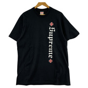 17AW/Supreme/Independent Old English Tee/M/BLK