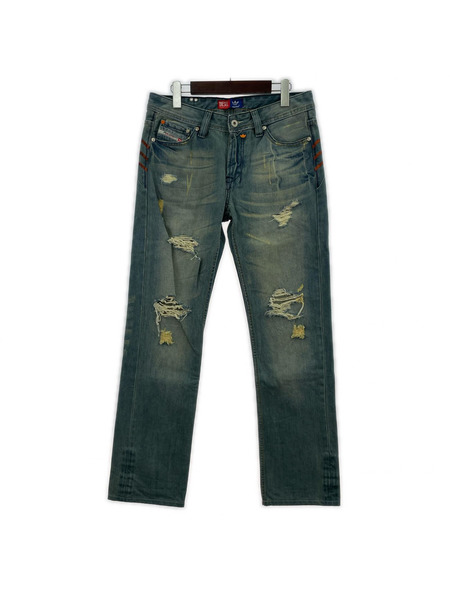 DIESEL デニム・ジーンズ ×adidas ダメージ (31)