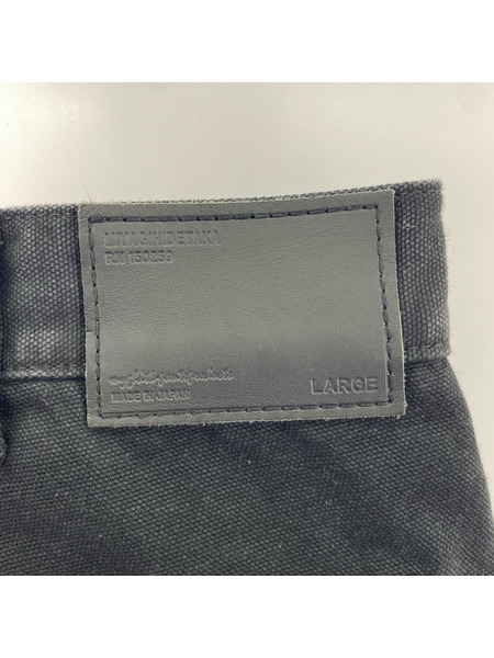パンツ MIYAGIHIDETAKA ダブルニーパンツ 黒 L