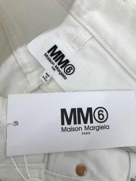 MM6 5ポケットパンツ ホワイト 40