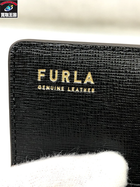 FURLA　カードケース/黒/フルラ
