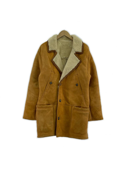 CINQUANTA リアルムートン ジャケット ベージュ