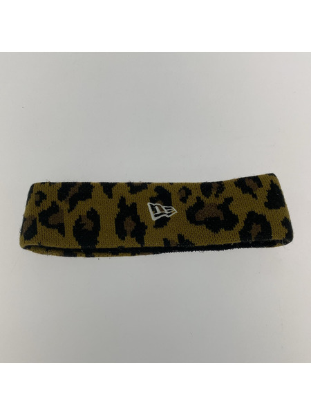 Supreme ソノ他 NEWERA/ビッグロゴヘアバンド/ヒョウ柄