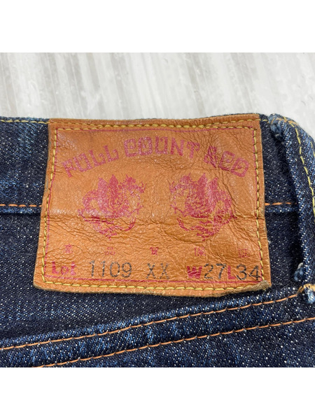 FULLCOUNT デニム・ジーンズ 1109XX ストレートデニム (27×34) 紺