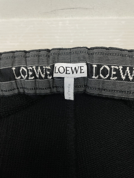 LOEWE ANAGRAM JOGGING TROUSERS 刺繍スウェットパンツ M 黒