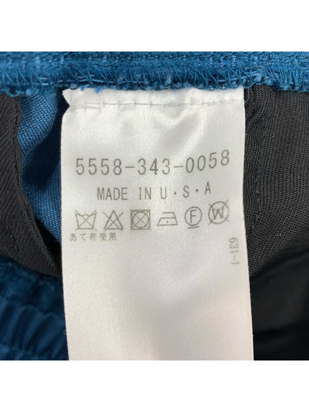 Just Don パンツ JUNGLE TEAR PANTS 青 L