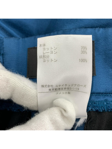 Just Don パンツ JUNGLE TEAR PANTS 青 L