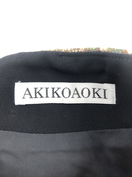 AKIKOAOKI ジャガードスカート aa22aw-sk03-01