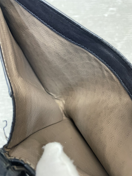 Bottega Veneta イントレチャート コンパクトウォレット 黒