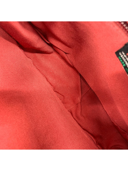 IL BISONTE ショルダーバッグ 三日月型レザーバッグ RED