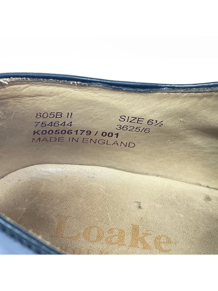 Loake シューズ 英国製　3625/6　754644　黒　革靴