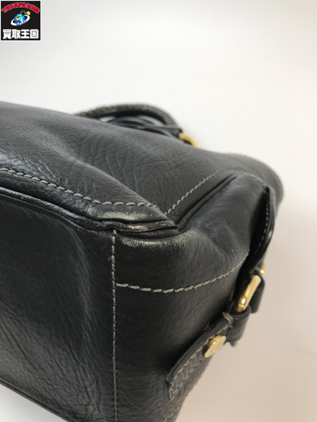 CELINE セリーヌ レザーブギーバッグ ブラック