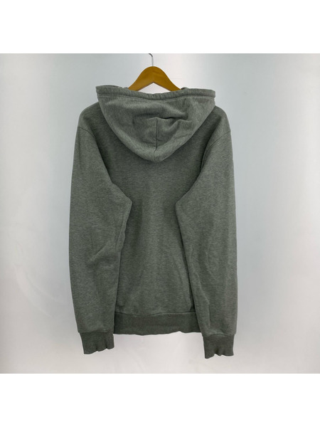 DIESEL パーカー S-GIRK-HOOD-N4 胸元ロゴ グレー （XS）