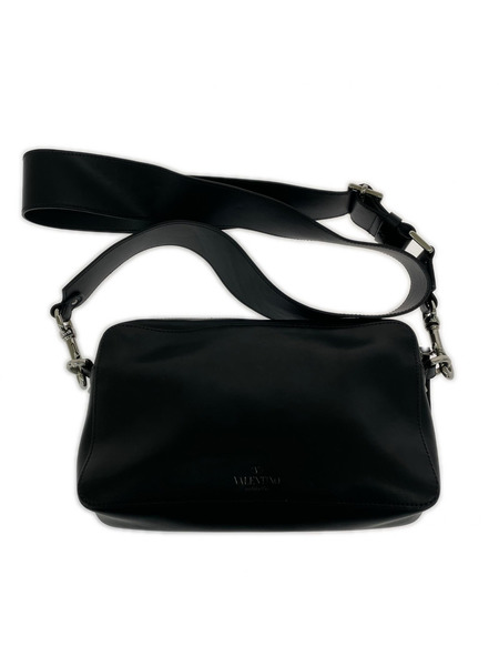 VALENTINO ショルダーバッグ レザーバッグ 黒