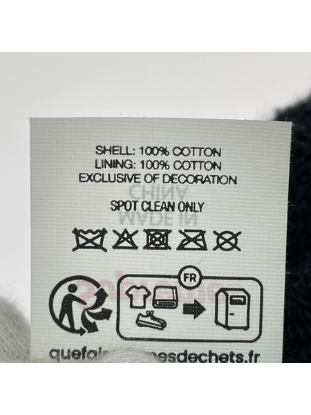 Supreme キャップ Reversible Terry Camp Cap/黒