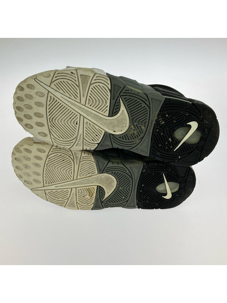NIKE スニーカー AIR MORE UPTEMPO 白黒 (26.5cm)