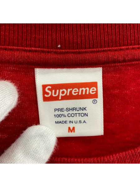 Supreme 長袖Tシャツ・カットソー Bloom Long Sleeve Tee 赤(M)