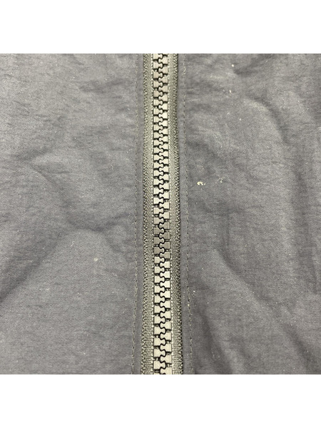 ennoy 黒ロゴ刺繍 ナイロントラックジャケット L ブラック SS23BRENJK01LV[値下]