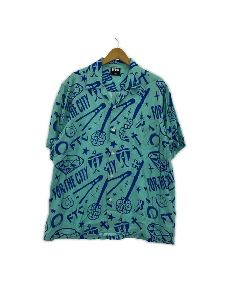 FTC 半袖シャツ × MIKE GIANT RAYON SHIRT (L)
