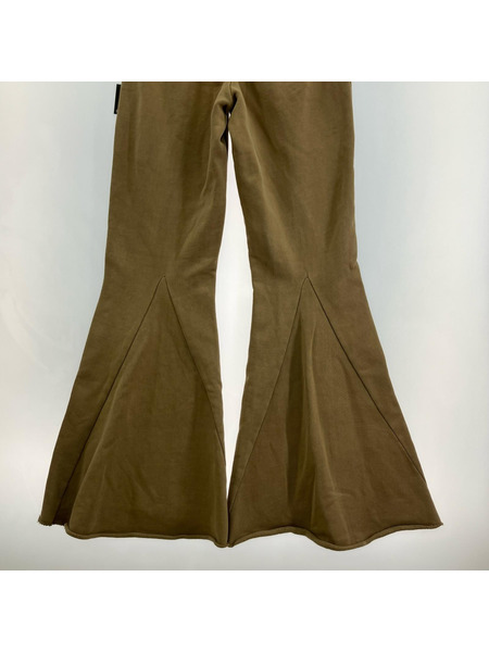 ENTIRE STUDIOS フレアスウェットパンツ ベージュ (M)