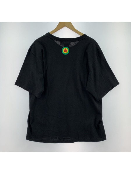 GOODENOUGH×FINESSE REGGAE シャドープリントTee M 黒 Champion[値下]