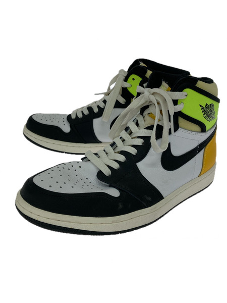 NIKE スニーカー AIR JORDAN 1 High OG Volt Gold 26.5cm
