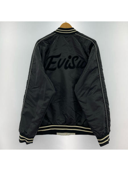 EVISU ジャケット スカジャン/リバーシブル/白