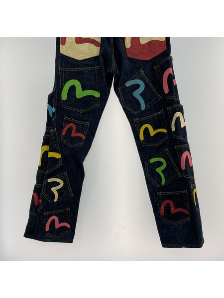 EVISU デニム・ジーンズ メニーポケット デニム 2001 W31