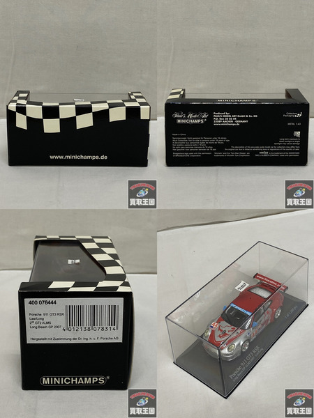 1/43 ミニチャンプス Porsche 911 GT3 Cup RSR Law/Long No.44