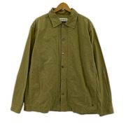 Caledoor ガーメントダイコットンウールシャツブルゾン L カーキ サイズL カーキ 6021-2508