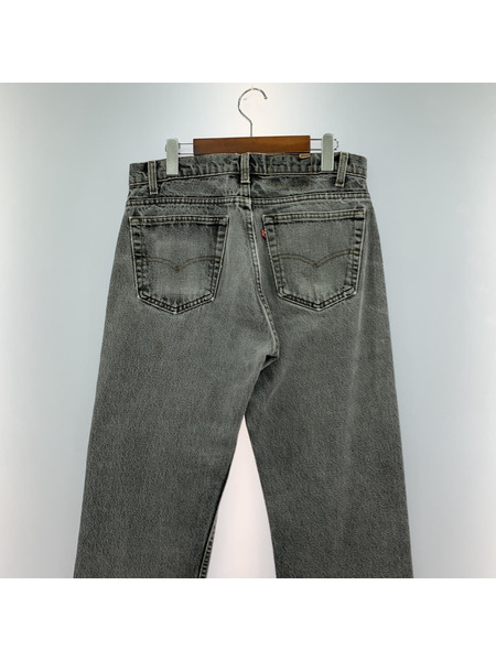 Levi's 先染メ/USA製/505/ブラックデニム (W33)[値下]