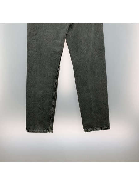 Levi's 先染メ/USA製/505/ブラックデニム (W33)[値下]