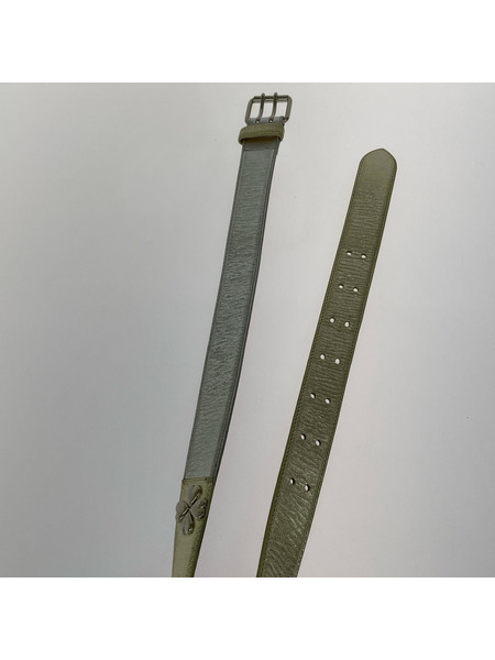 MASU ソノ他 21AW CLOVER STUDS BELT silver