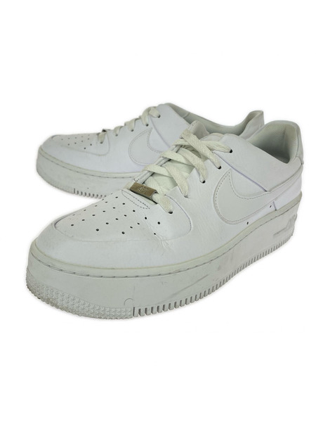 NIKE スニーカー AIR FORCE 1 SAGE LOW 白(28.5cm)