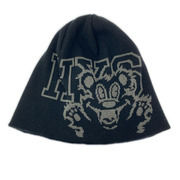 HYSTERIC GLAMOUR ニットキャップ FIRE BEAR ビーニー 01261QH02 ブラック